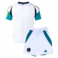 Camiseta Newcastle United Tercera Equipación Replica 2024-25 para niños mangas cortas (+ Pantalones cortos)